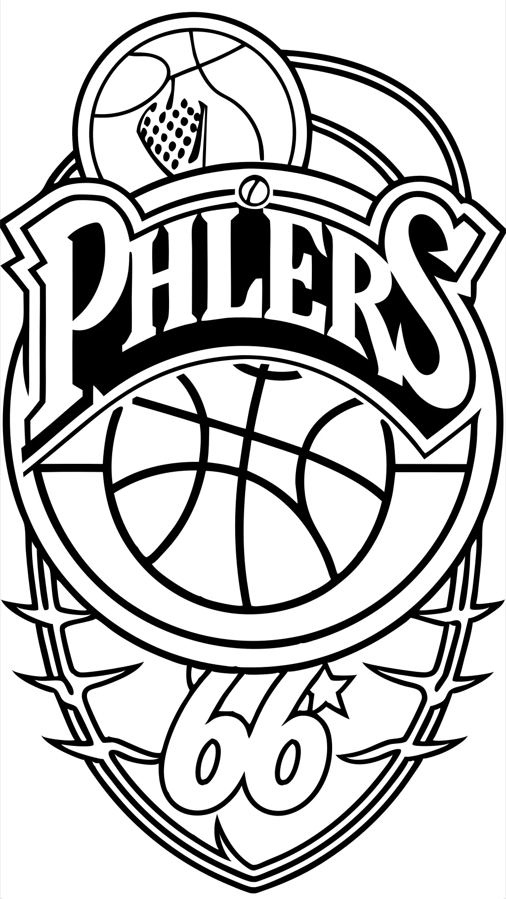 76ers coloring pages